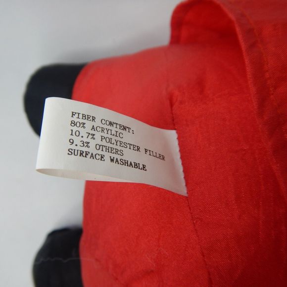 Vtg Set 2 Nylon Santa Claus Plush International Silver Co. Christmas 15" & 9" - Picture 14 of 16